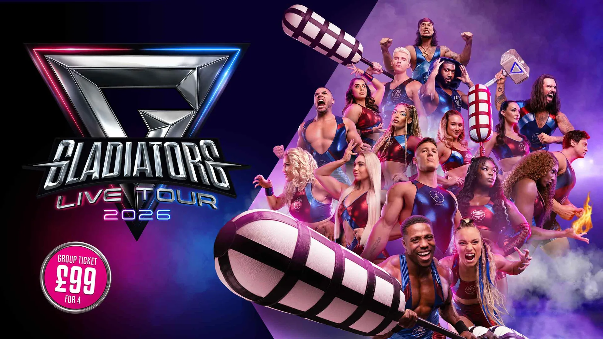 Gladiators Live - Premium Packages at AO Arena