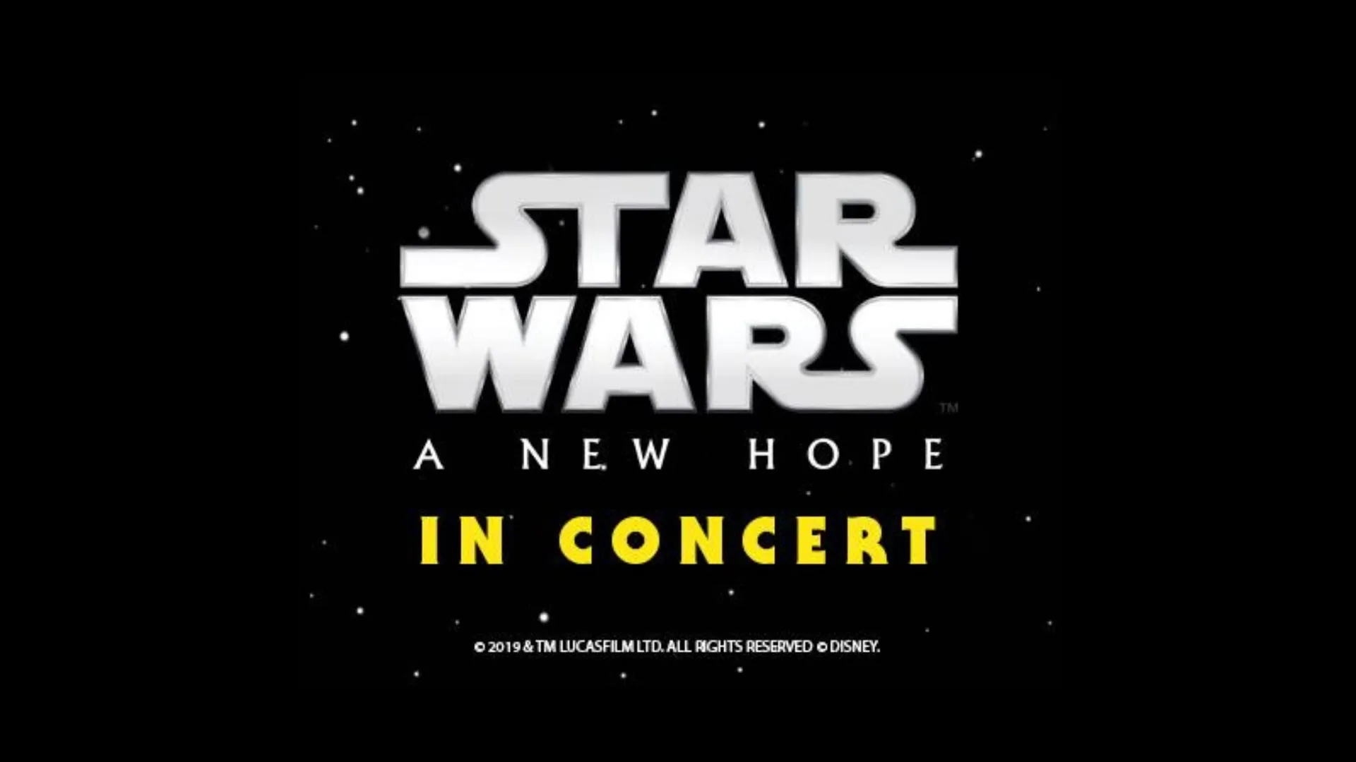 Star Wars: A New Hope - Film with Live Orchestra