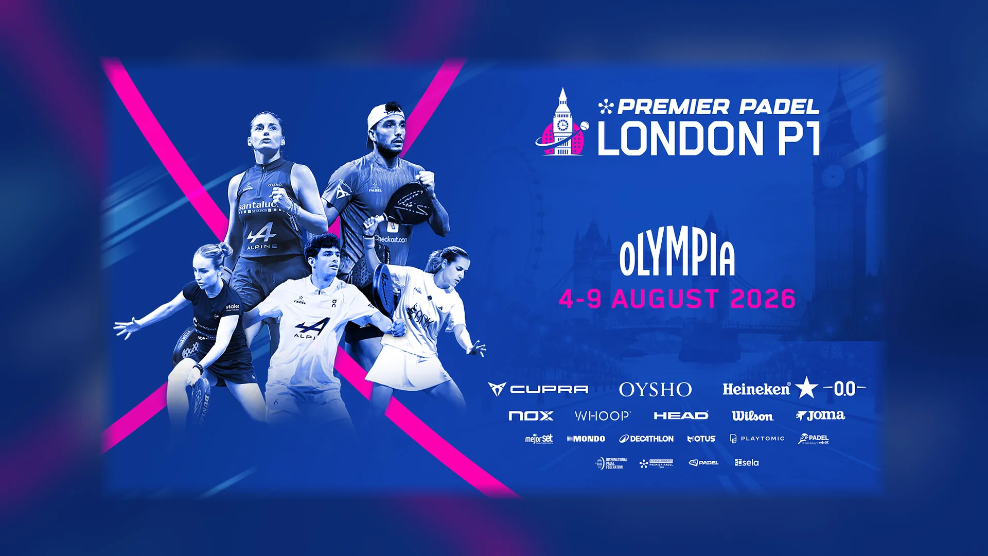 London Premier Padel P1 - Day 1 at Olympia