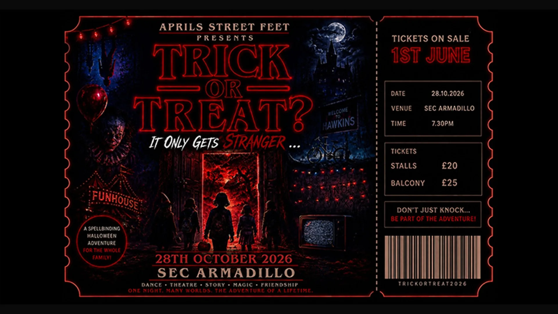 Trick OR Treat at SEC Armadillo