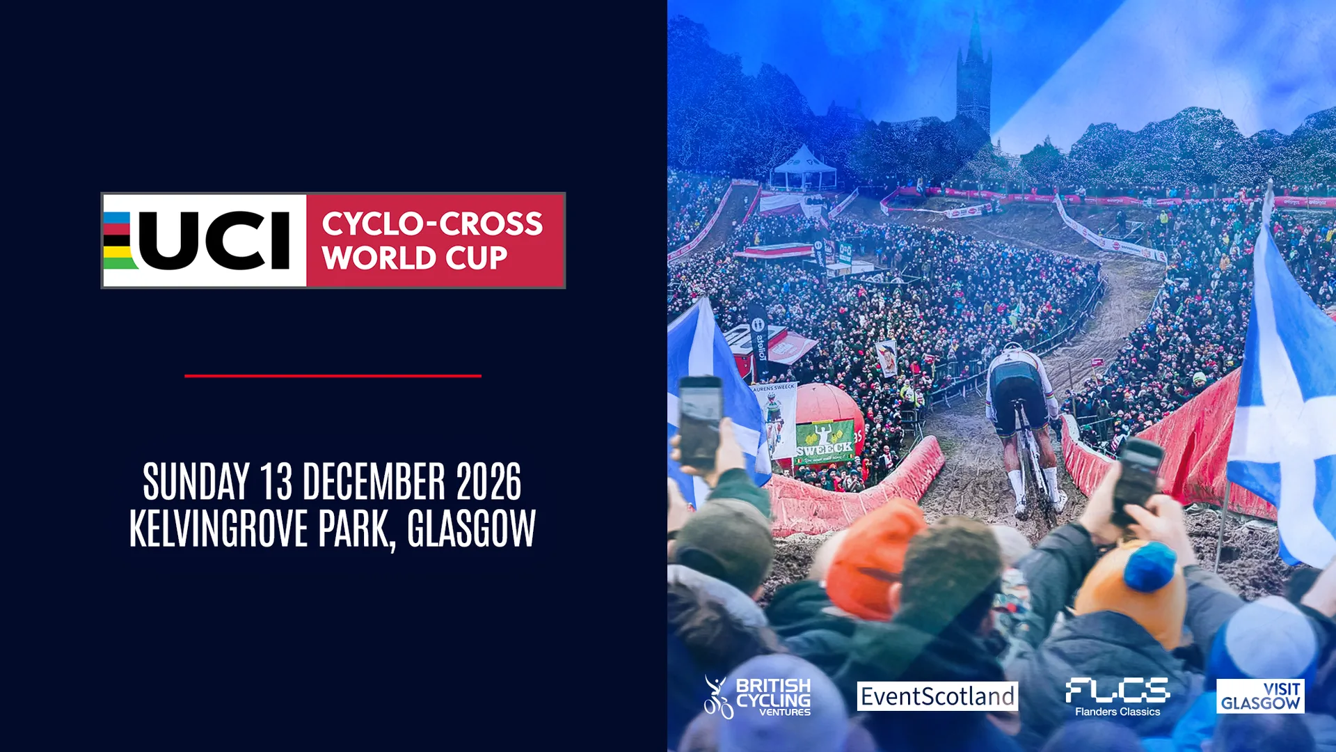 UCI Cyclo-Cross World Cup at Kelvingrove Park, Glasgow