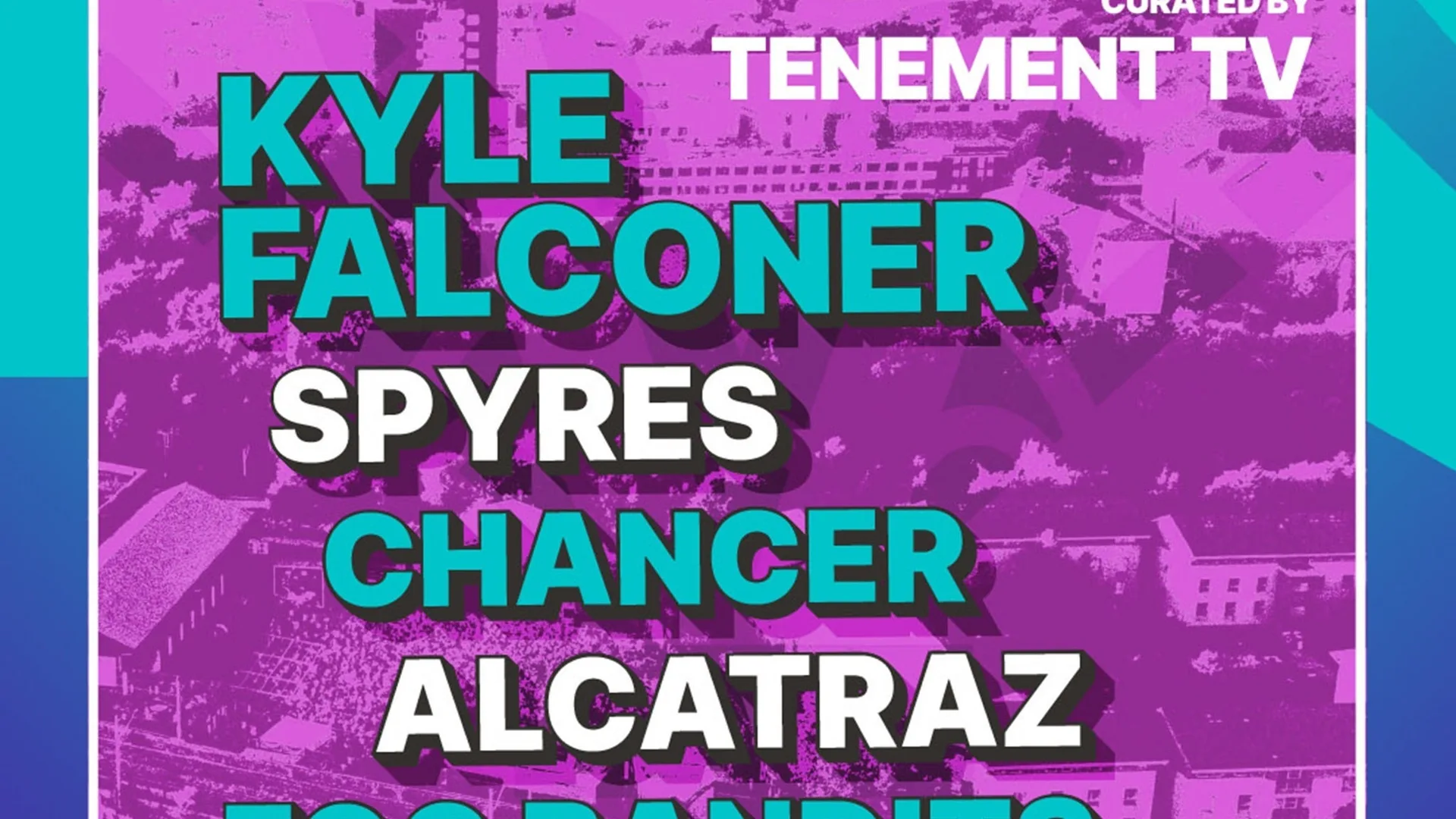 Kyle Falconer, Spyres, Chancer, Alcatraz, Fog Bandits at Galvanizers Yard SWG3