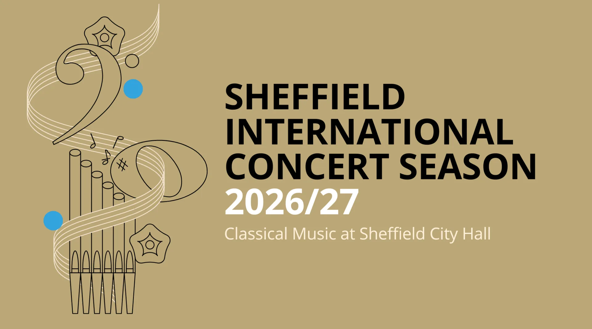 Sheffield International Concert Season 26/27 - Royal Northern Sinfonia at Sheffield City Hall Oval Hall