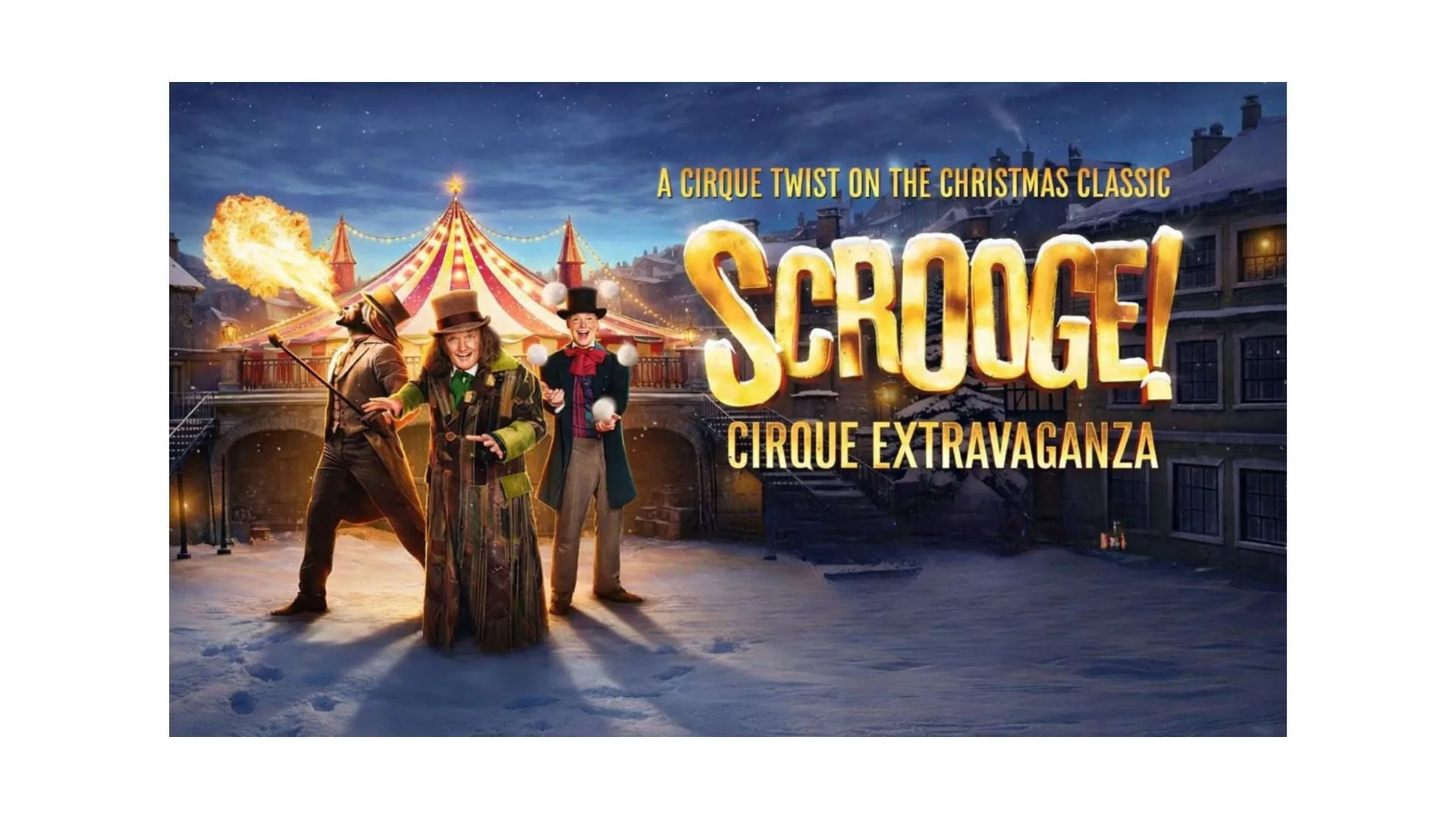 Scrooge Cirque Extravaganza at Vaillant Live, Derby