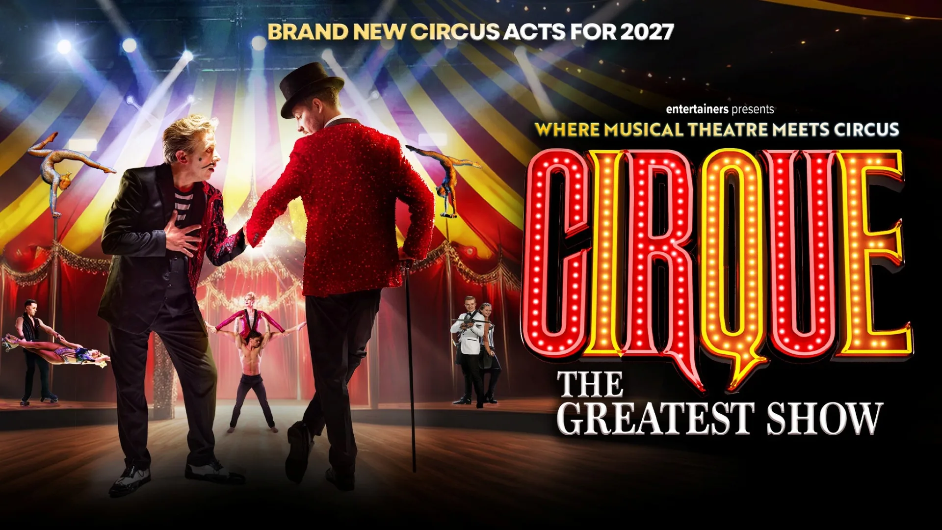 Cirque: the Greatest Show at Sheffield City Hall Oval Hall