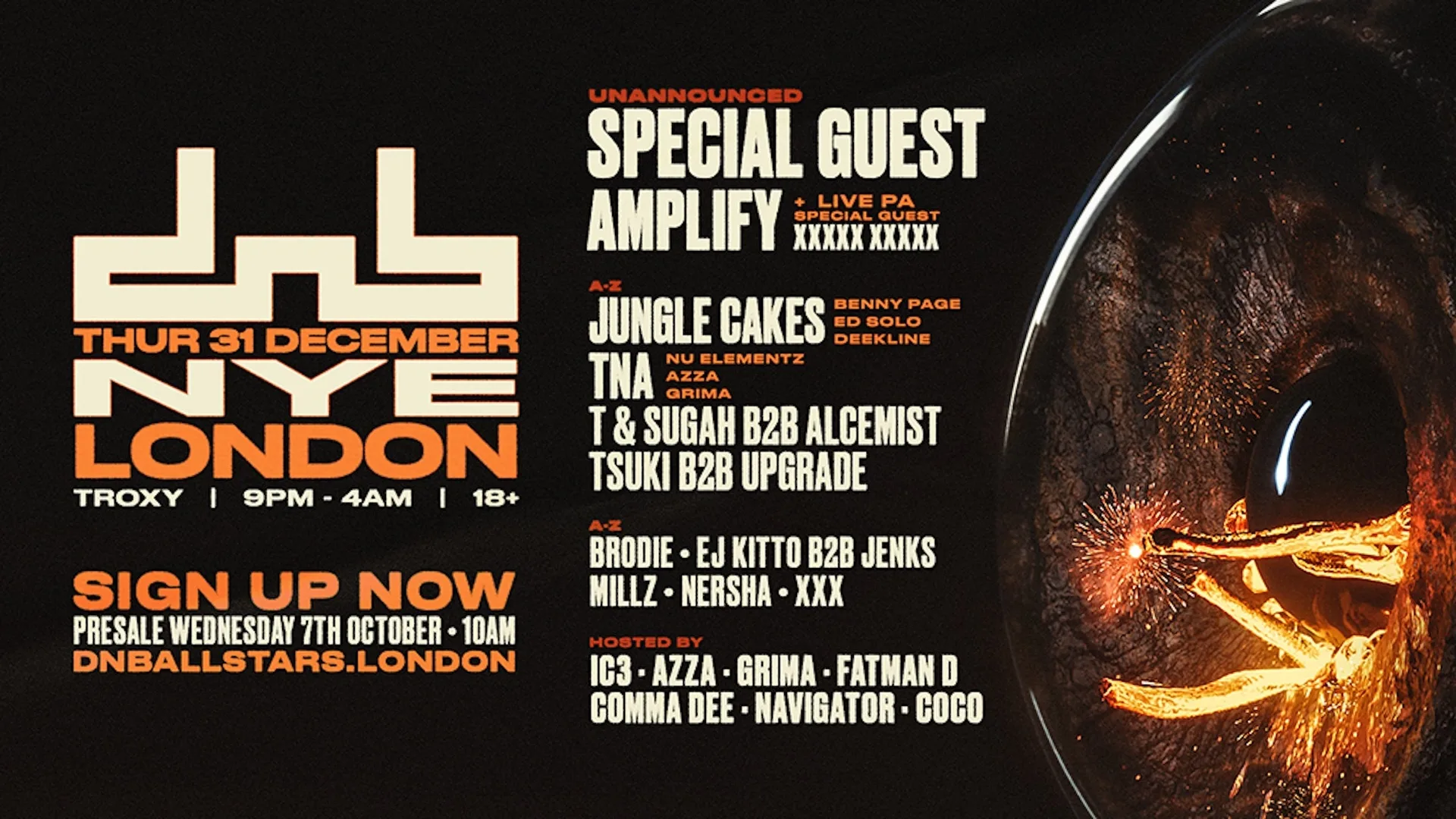 DnB Allstars NYE: London at Troxy