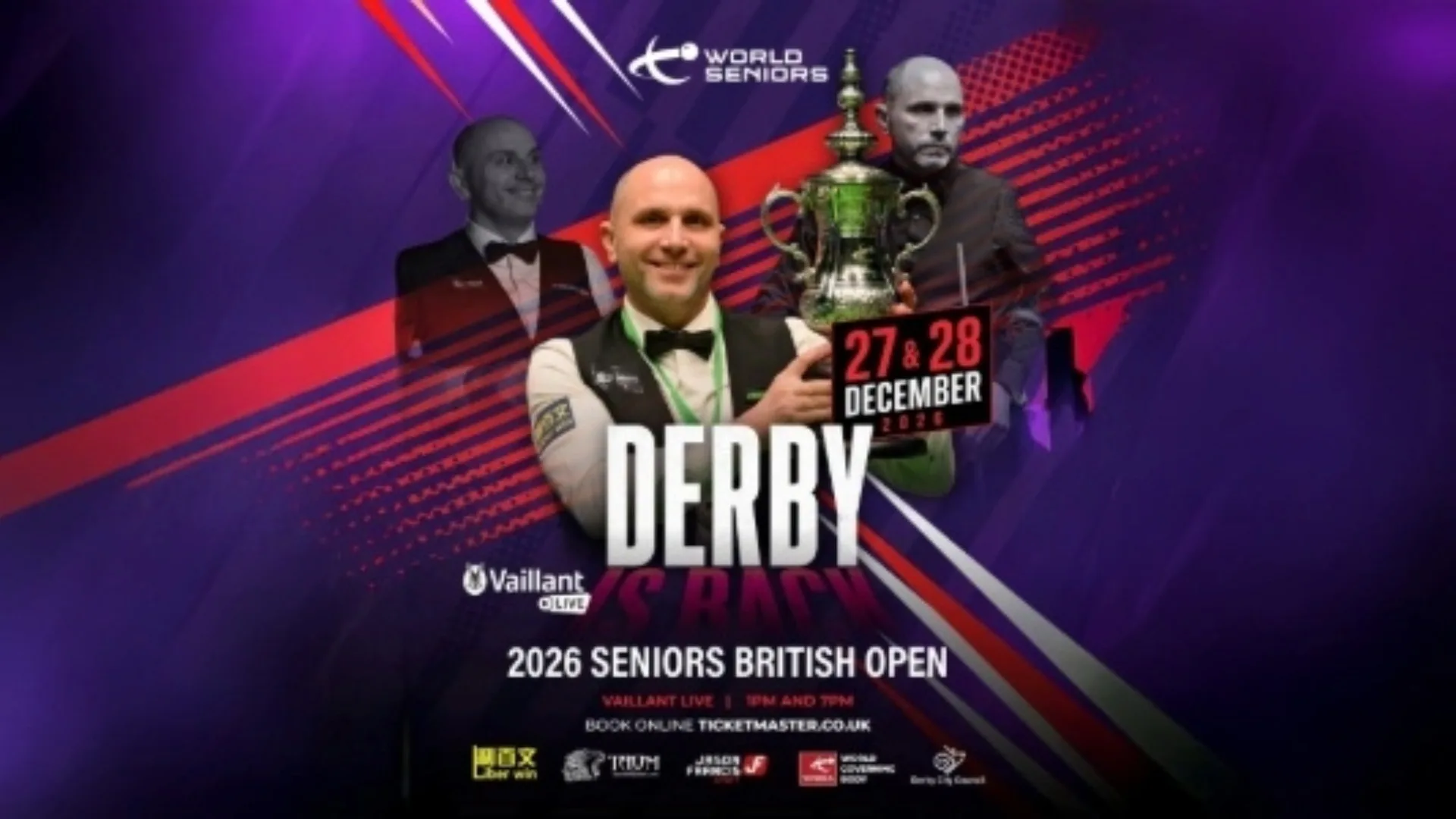 Snooker Session 1 - Live Lounge Premium Package at Vaillant Live, Derby