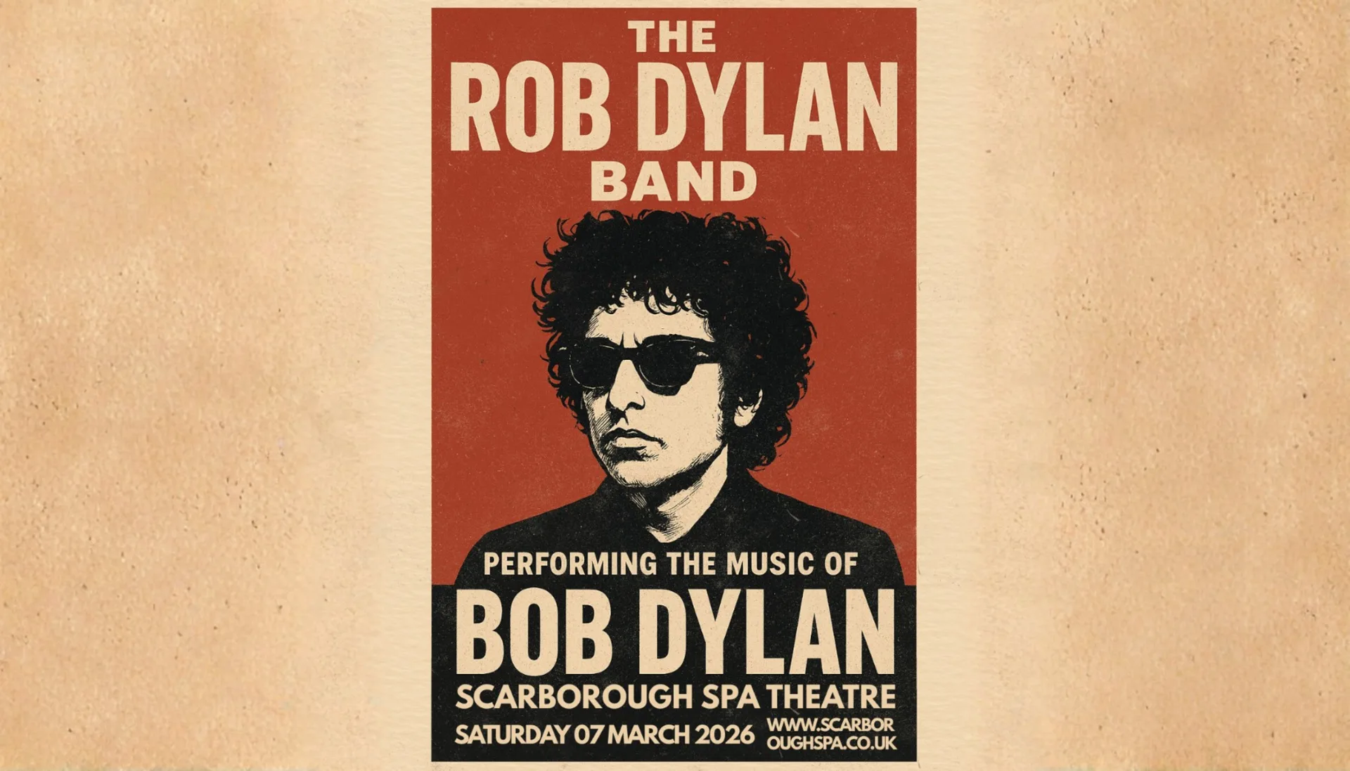 The Rob Dylan Band - Performing The Music of Bob Dylan at Scarborough Spa Theatre