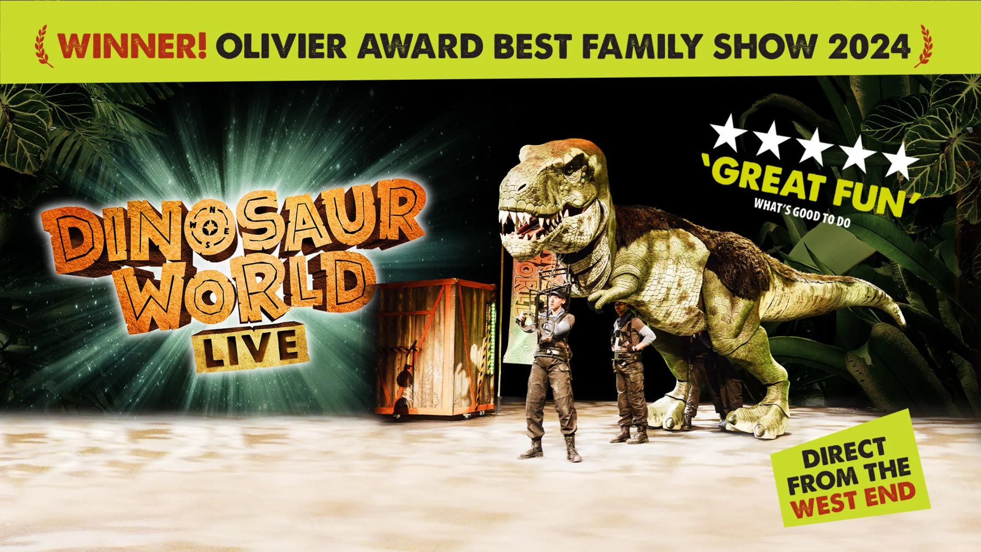 Dinosaur World Live! at Alhambra Theatre