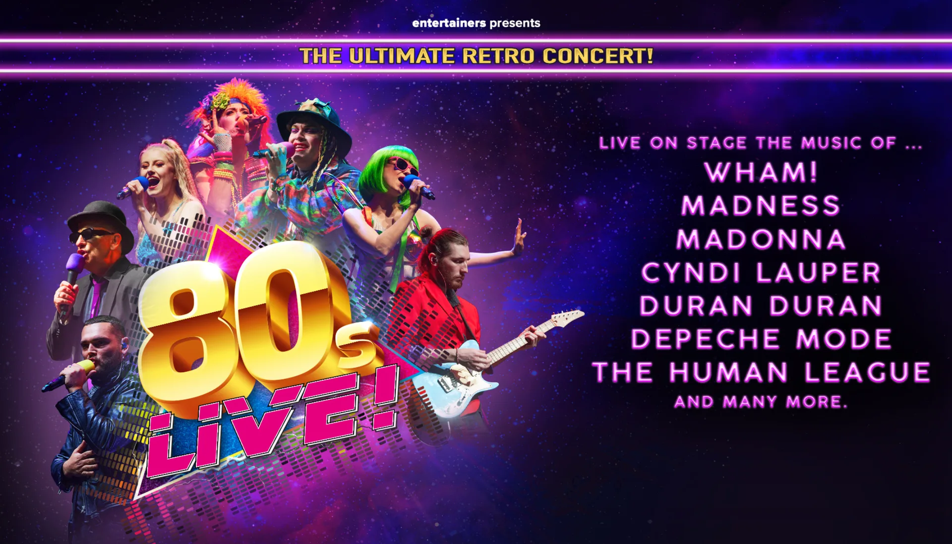 80s Live at Scarborough Spa Theatre