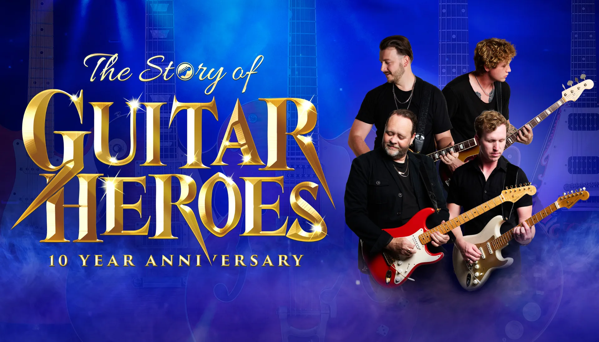 The Story of Guitar Heroes at Scarborough Spa Theatre