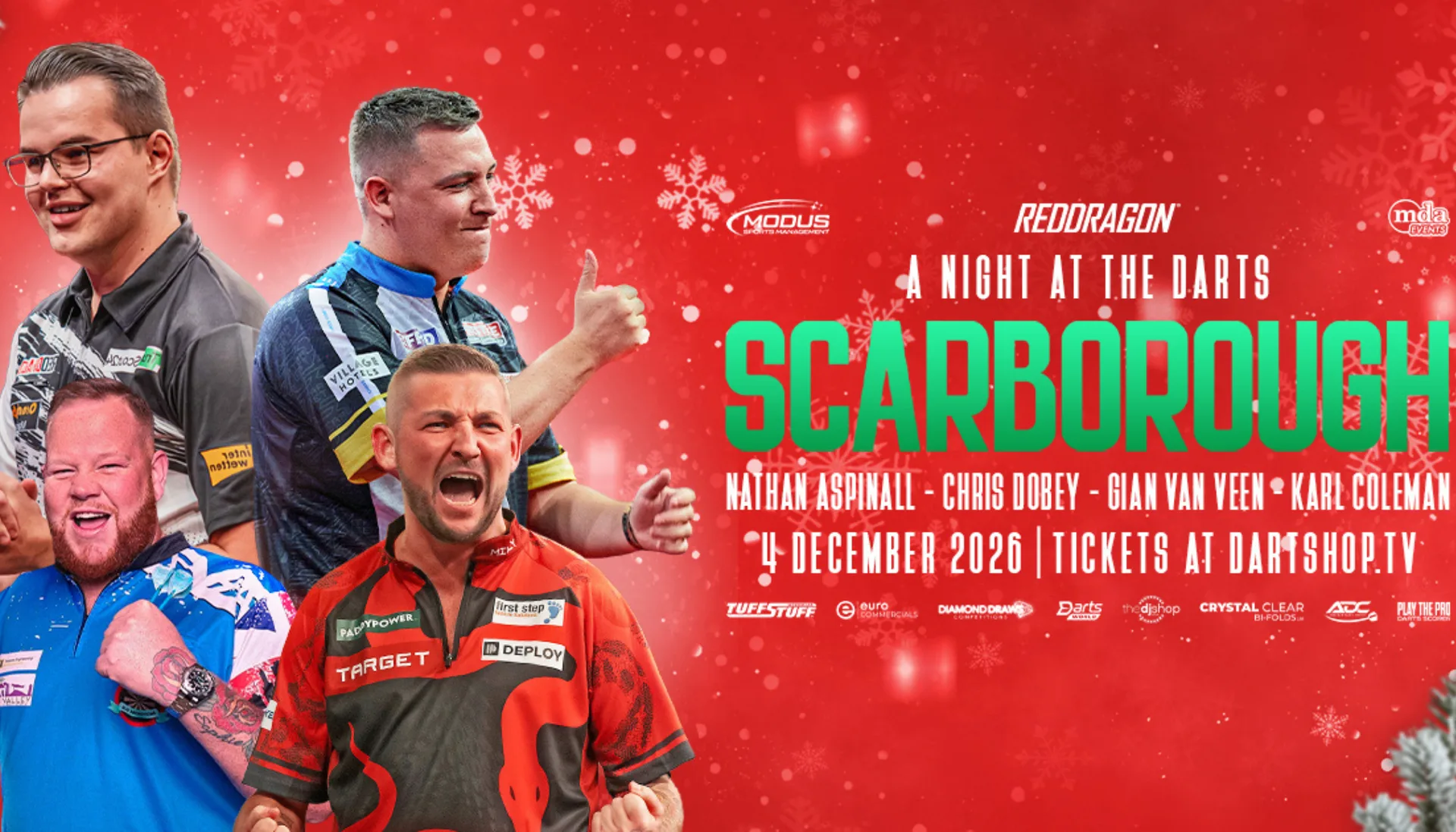 A Night At the Darts Scarborough at Scarborough Spa Grand Hall