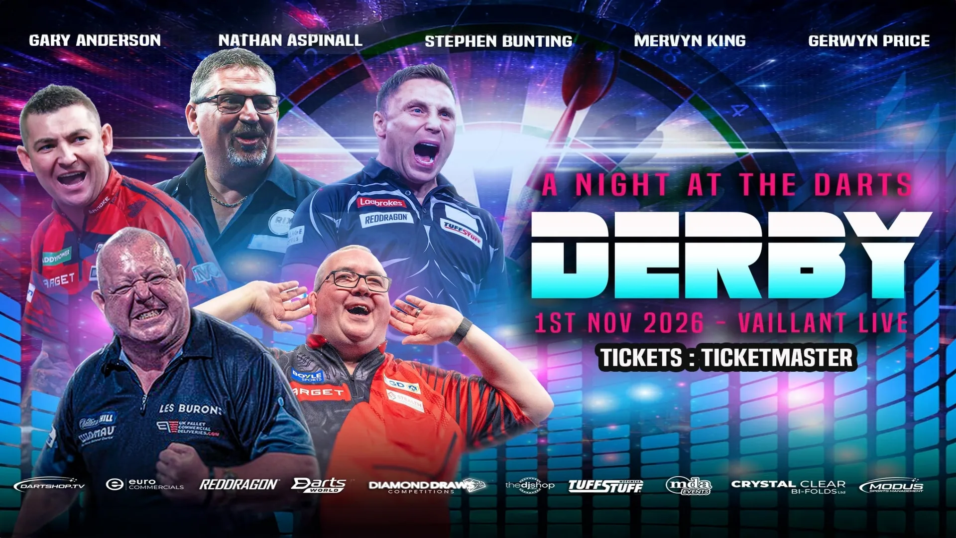 A Night at the Darts at Vaillant Live, Derby