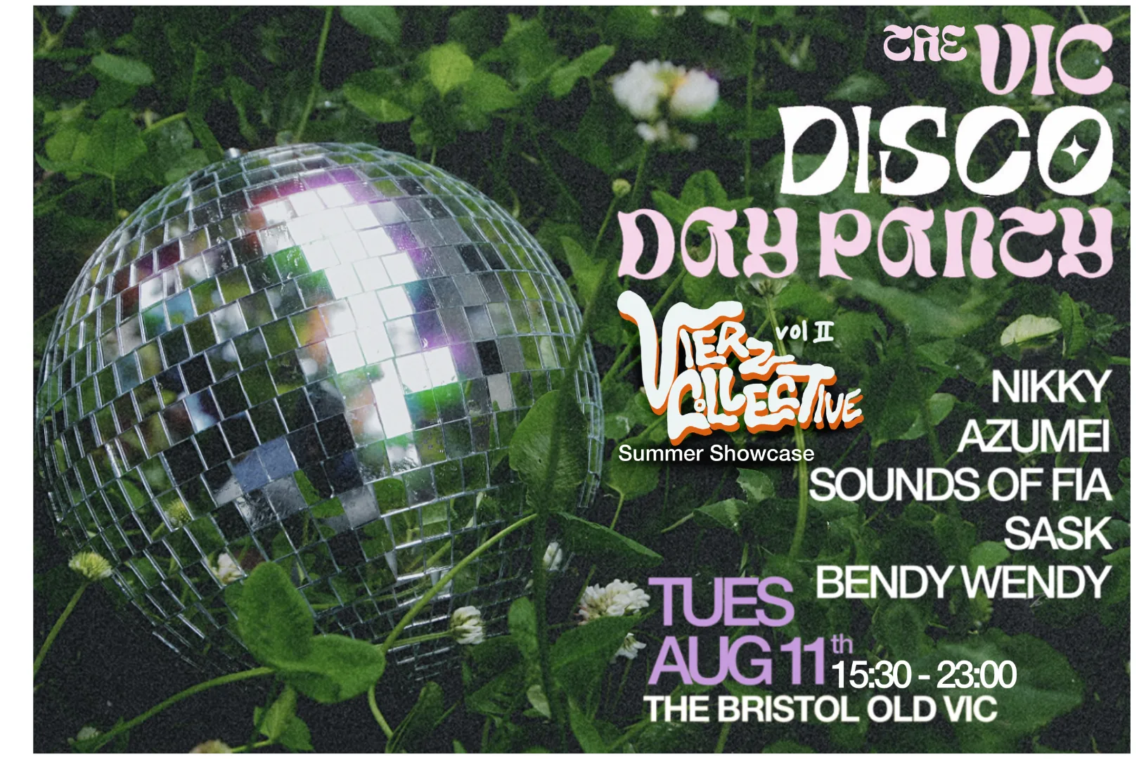 Vierz Collective: Disco Day Party at Bristol Old Vic