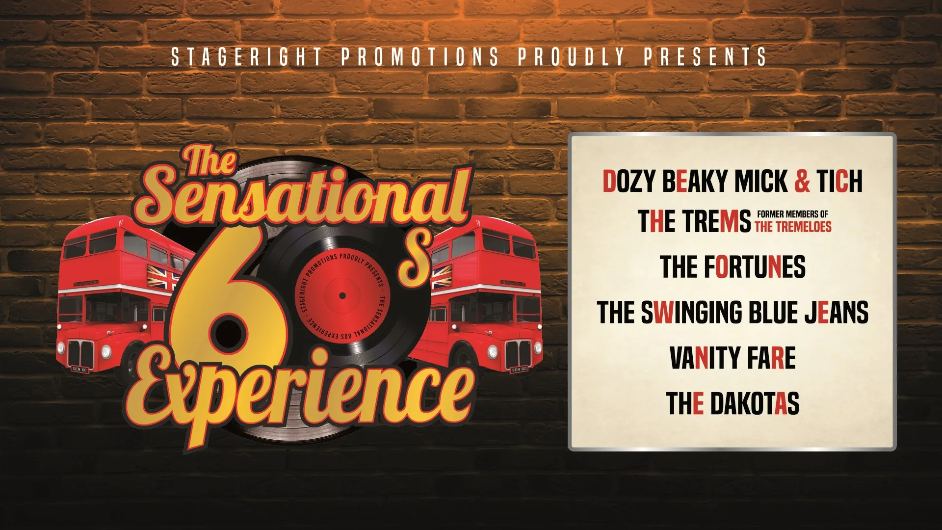 The Sensational 60s Experience