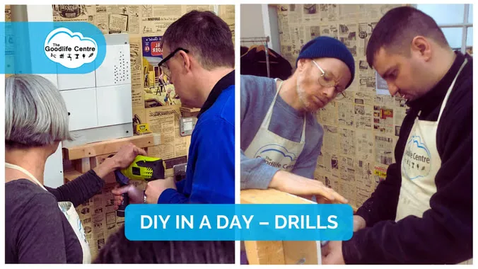DIY IN A DAY – DRILLS at The Goodlife Centre