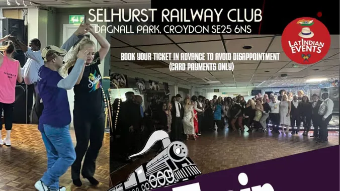 SalsaTrain weekly classes Salsa for beginners, improvers/improver + level at Selhurst Club