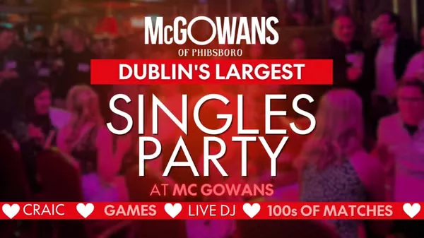 August Singles Party at Mc Gowans of Phibsboro