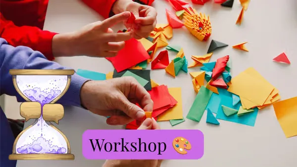 🎨 Quality Time Workshop: Learn Origami! at Ruby Molly Hotel & Bar