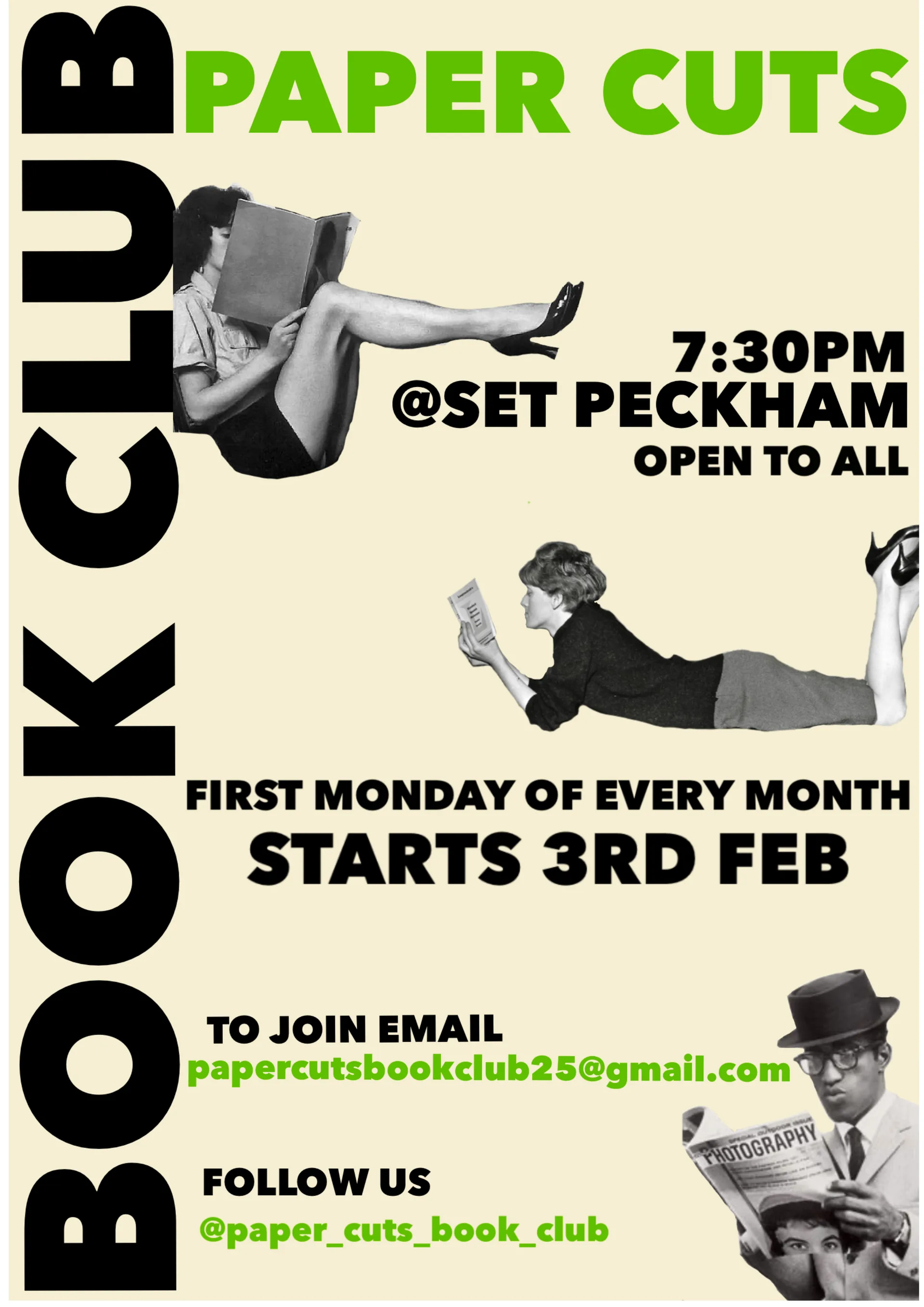 Paper Cuts Book Club at SET Social