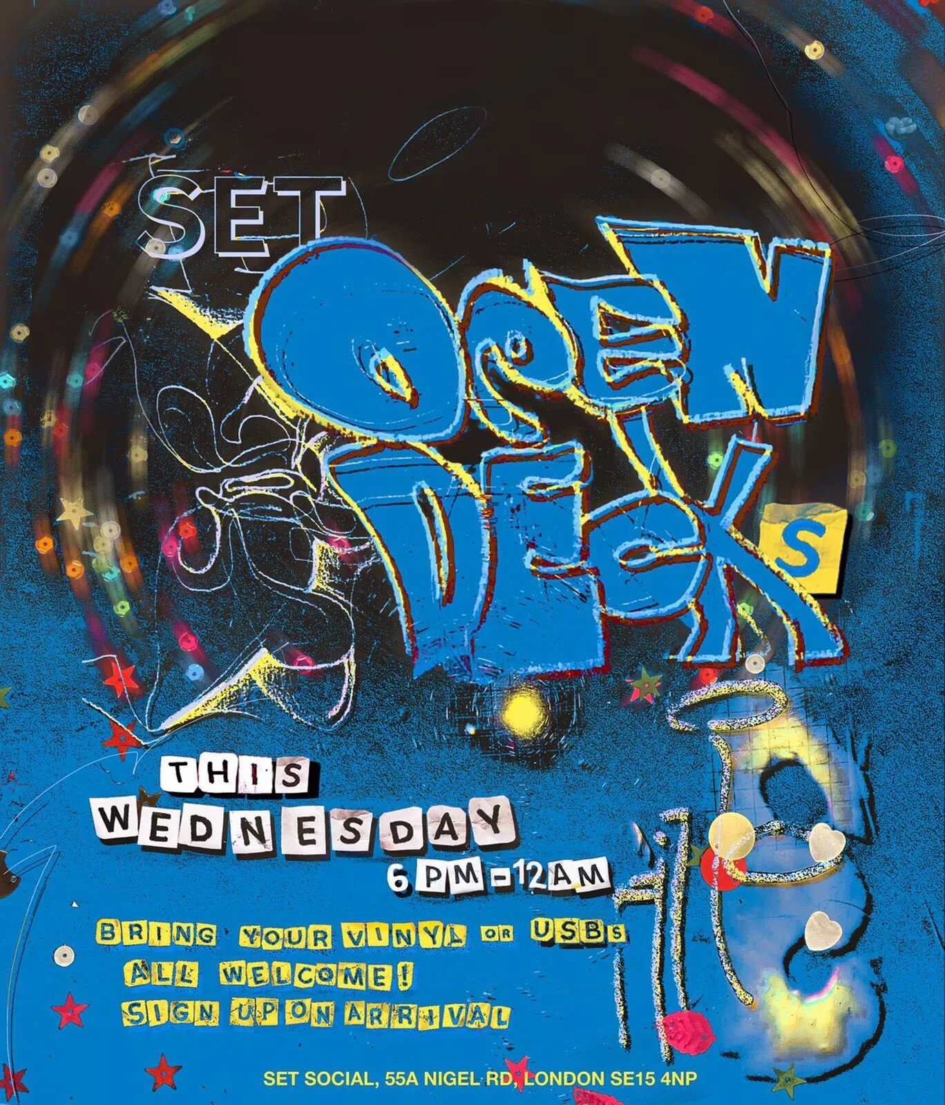 SET Open Decks – Weekly DJ Open Booth Nights (extended)