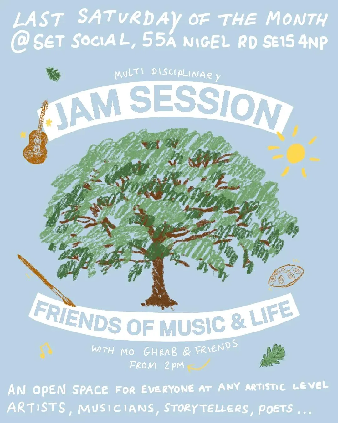 Friends of Music and Life Jam Session at SET Social