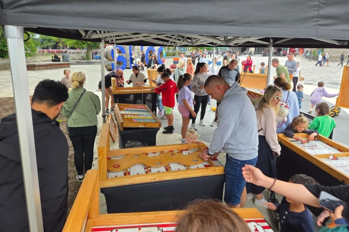 Family Fun Day in Queen Maeve Square at Queen Maeve Square