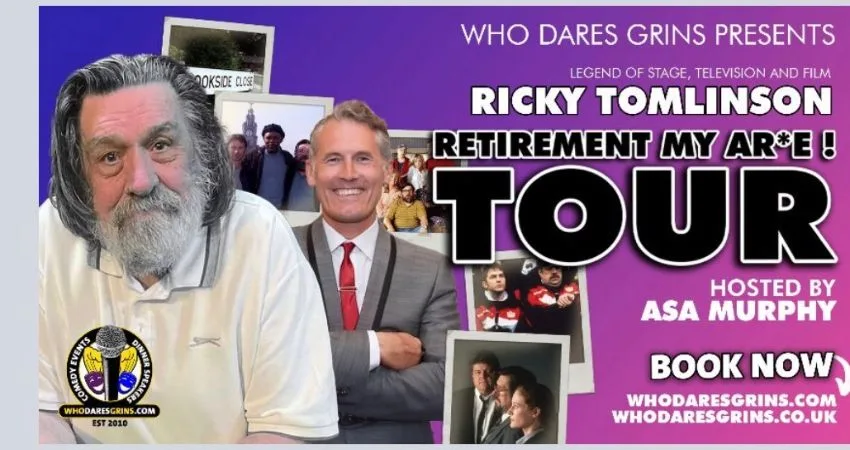 Ricky Tomlinson - Retirement My Ar*e! Tour at St Teresas Social Centre