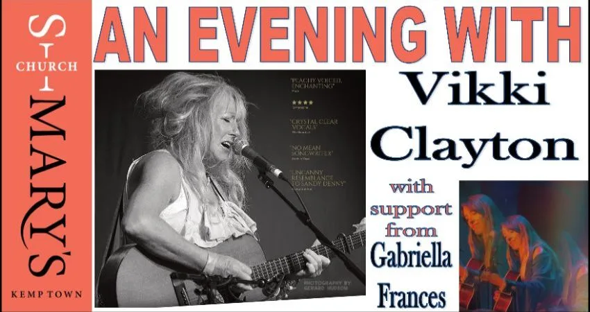 An Evening with Vikki Clayton at St Mary's Church