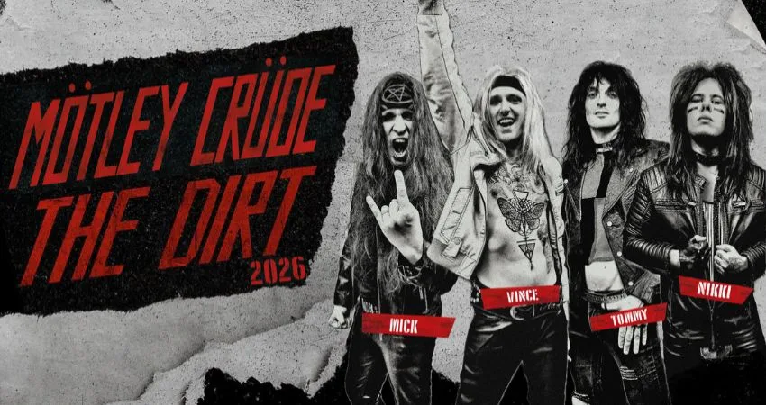 Mötley Crüde - The Dirt Tour 2026 - Nightrain - Bradford at Nightrain