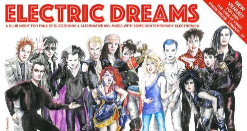 ELECTRIC DREAMS (Electronic & Alternative club) @ The Star of Kings, King's Cross, London, N1 at The Star Of Kings