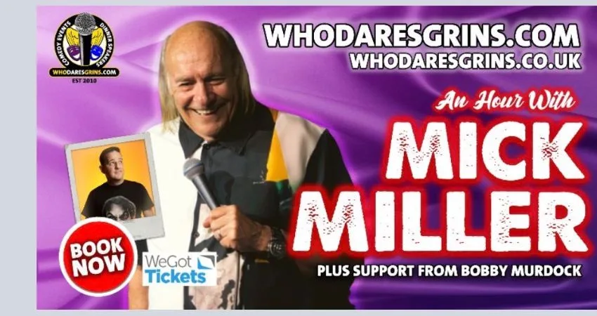 An Hour With Mick Miller at Orrell Park Function Room