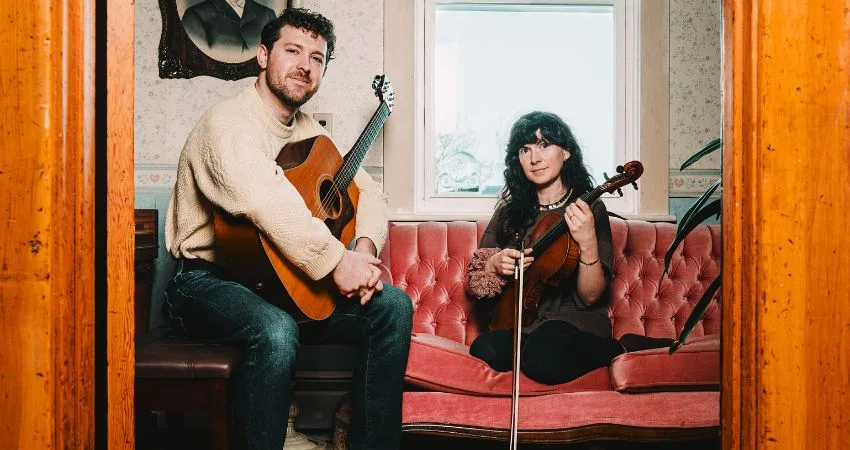 Lucy Farrell and Shane Pendergast at The Water Rats