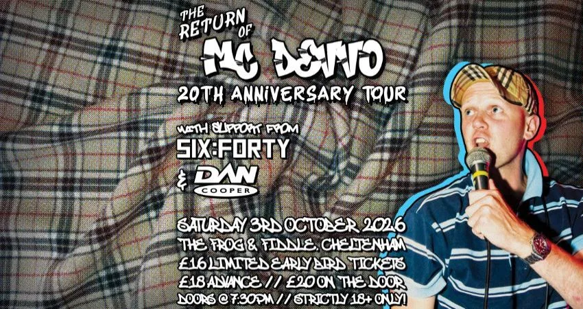 MC DEVVO - 20th ANNIVERSARY TOUR at The Frog and Fiddle