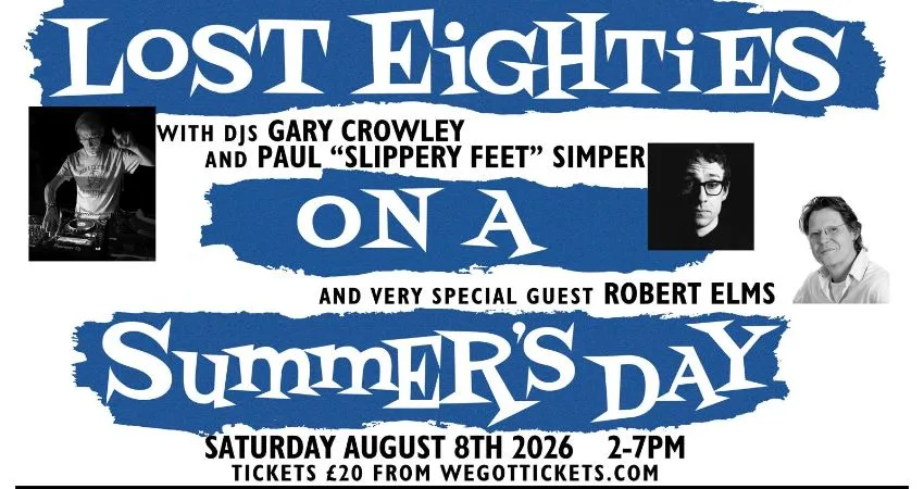 Gary Crowley’s Lost 80s Summer Special at Freedom Bar