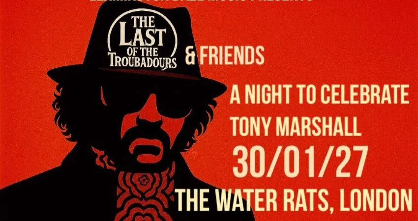 The Last of the Troubadours & Friends at The Water Rats