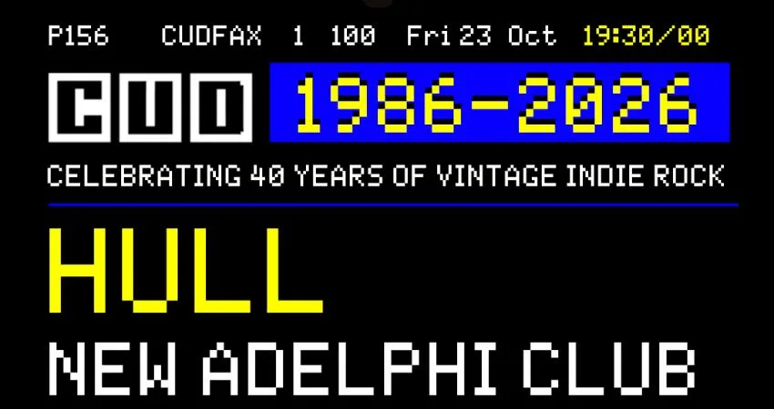 Cud at The New Adelphi Club