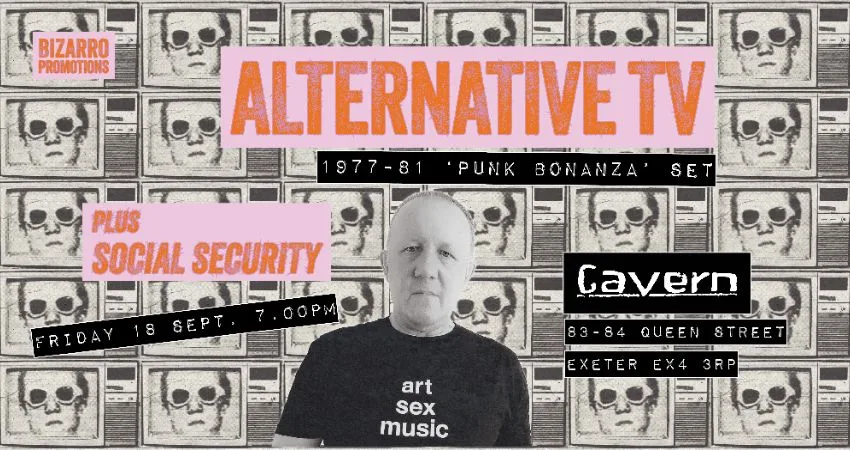 Alternative TV. 1977-81 'Punk Bonanza' Set at Cavern