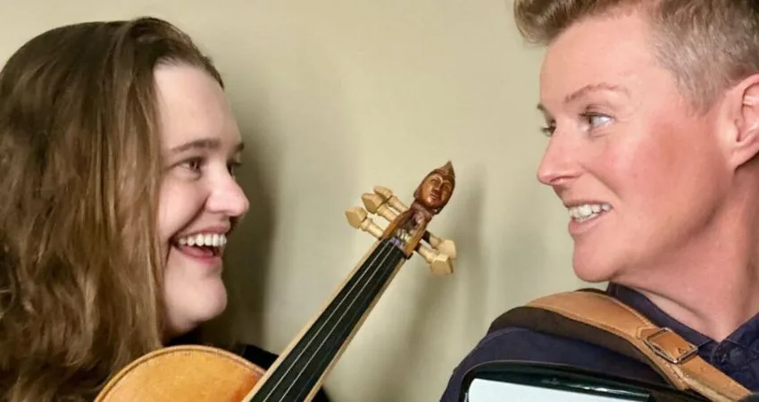 BELINDA O'HOOLEY & JACKIE OATES at Upper Chapel