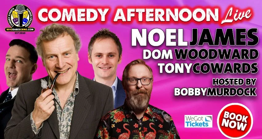 Comedy Afternoon Live with Headliner Noel James at Freckleton Sports & Social Club