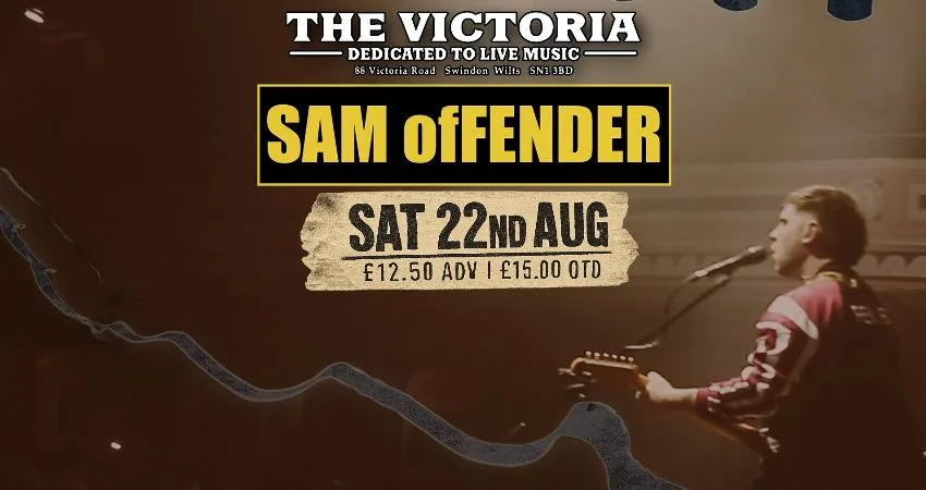 Sam ofFender at The Victoria