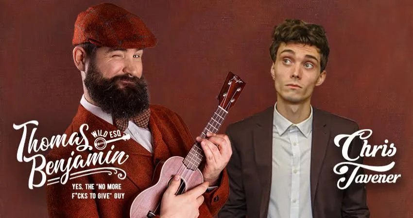 An evening with Thomas Benjamin Wild Esq. & Chris Tavener at Cafe No9 at Cafe No9