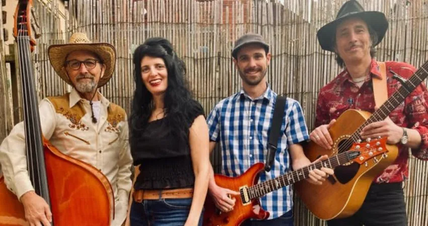 An evening with The Hunters at Cafe No9 (Celebrating the life of Hank Williams) at Cafe No9
