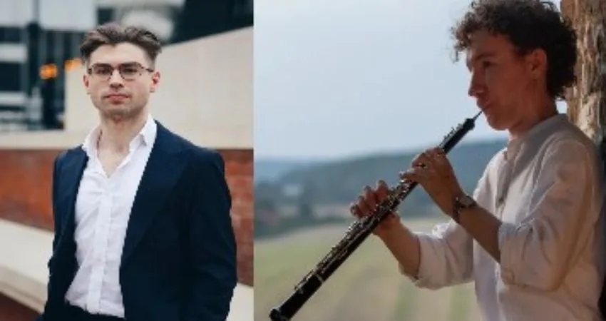 EWAN MILLAR (OBOE) AND TOMOS BOYLES (PIANO) at St Paul's Hall