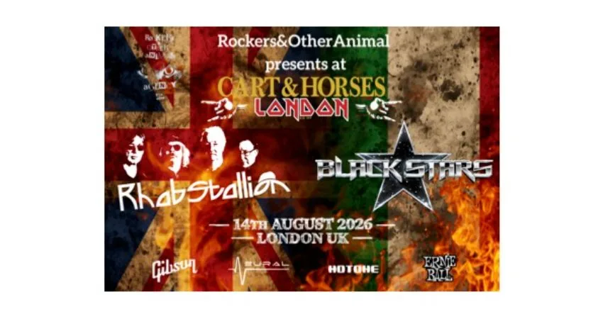 Rhabstallion & Black Stars ( Duel Headline Show ) at Cart & Horses ( Birthplace of Iron Maiden )