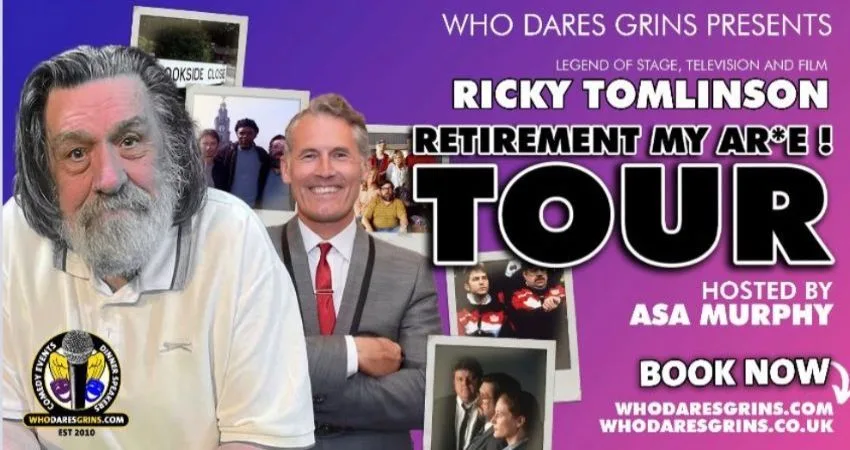 Ricky Tomlinson - Retirement My Ar*e Tour! at Highfield Community Hall