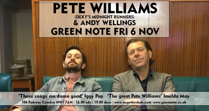Pete Williams at Green Note