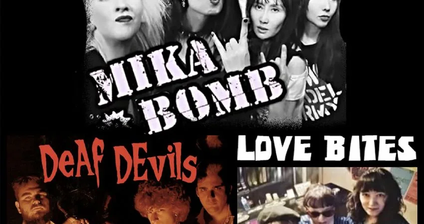 SHAKE SOME ACTON #166( BRIGHTON). MIKABOMB,DEAF DEVILS,LOVE BITES at The Prince Albert