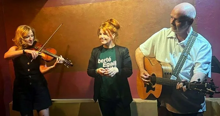 The Linda Moylan Band at Mycenae House