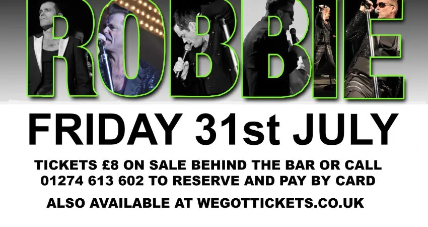 Robbie Williams Tribube at Idle Working Men's Club